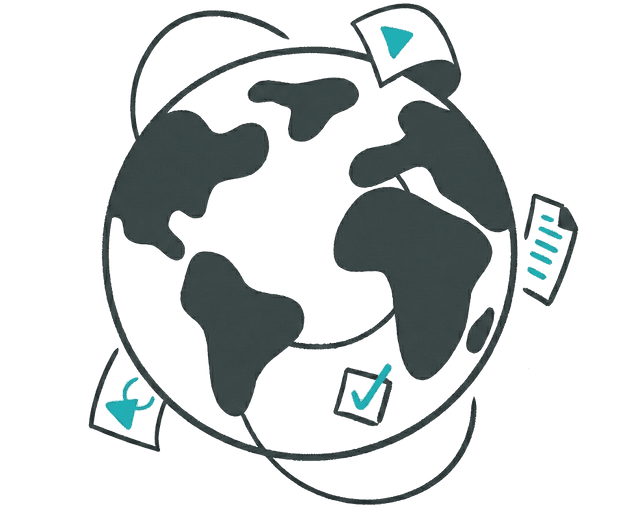 Portfolio profile illustration